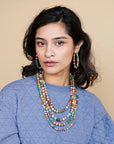 5 strand kantha necklace