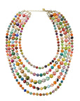 5 strand kantha necklace