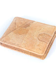 Angelco Accessories Caleb cork wallet - angled flatlay view