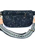 Esmeralda cork crossbody sling bag