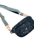 Esmeralda cork crossbody sling bag