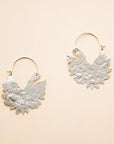 Gingko leaf earrings
