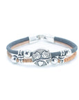 I love owls cork bracelet