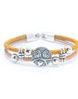 I love owls cork bracelet