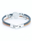 I love owls cork bracelet