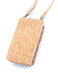 Regina cork phone wallet sling