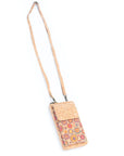Regina cork phone wallet sling