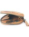 Heart cork purse