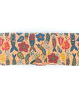 Angelco Accessories Clip on cork glasses case - back view shown against white background