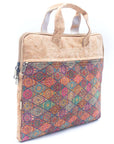 Cork Laptop Briefcase - tile