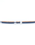 Angelco Accessories Channel cork bracelet - stretched out on white flatlay