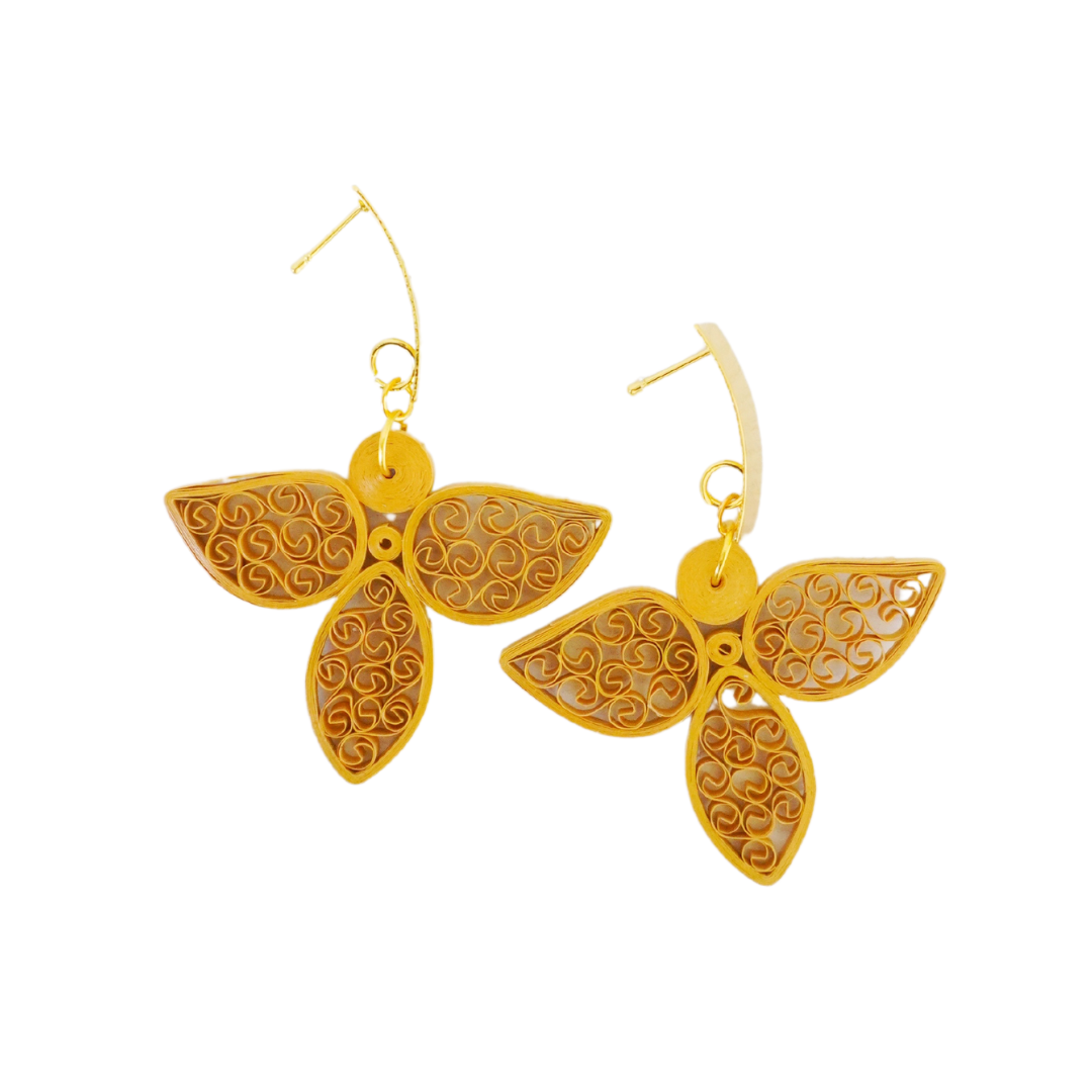 Christmas angel earrings online