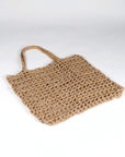 Angelco Accessories Jute cargo net bag - natural