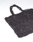 Angelco Accessories Jute cargo net bag - charcoal