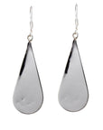 Angelco Accessories Turquoise & abalone silver teardrop earrings