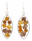 Angelco Accessories Pressed flower earrings