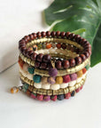 Angelco AccessoriesCoiled kantha bangle