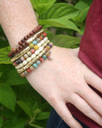 Angelco AccessoriesCoiled kantha bangle
