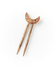 Angelco Accessories Moon and stars mango wood hair pin