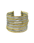 Angelco Accessories Gold and silver multi cuff