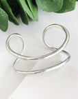Angelco Accessories Rounded parallel cuff - silver