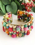 Angelco Accessories Kantha cuff