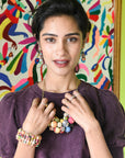 Angelco Accessories Kantha cuff