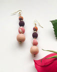 Angelco Accessories Graduated kantha earrings