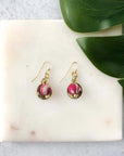 Angelco Accessories Kantha gold charm earrings