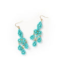 Angelco Accessories Beaded cascade earrings