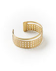 Gold cutout cuff