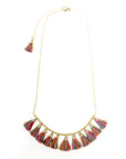Angelco Accessories Rainbow tassel necklace