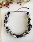 Angelco Accessories Indigo kantha necklace
