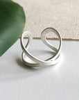 Angelco Accessories Infinity ring - silver