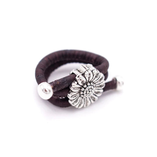 Angelco Accessories Sunflower cork ring