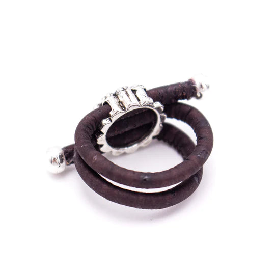 Angelco Accessories Sunflower cork ring