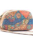 Angelco Accessories Small cork clutch pouch - multi-colour