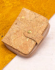 Angelco Accessories small metallic cork wallet - gold
