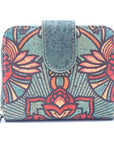 Angelco Accessories Small cork wallet - lotus