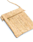 Angelco Accessories Square panel cork crossbody bag - yellow/green