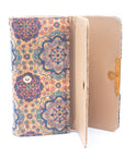 Angelco Accessories Double section cork wallet - blues