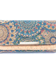 Angelco Accessories Double section cork wallet - blues