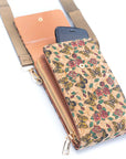 Angelco Accessories Phone wallet crossbody cork bag