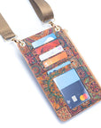 Angelco Accessories Phone wallet crossbody cork sling