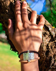Angelco Accessories rectangle cork bracelet