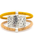 Angelco Accessories rectangle cork bracelet