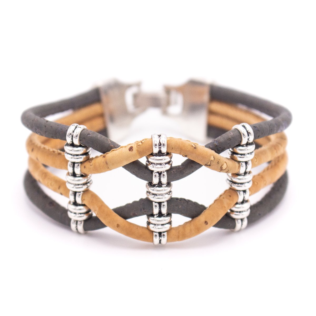 Angelco Accessories cork weave bracelet
