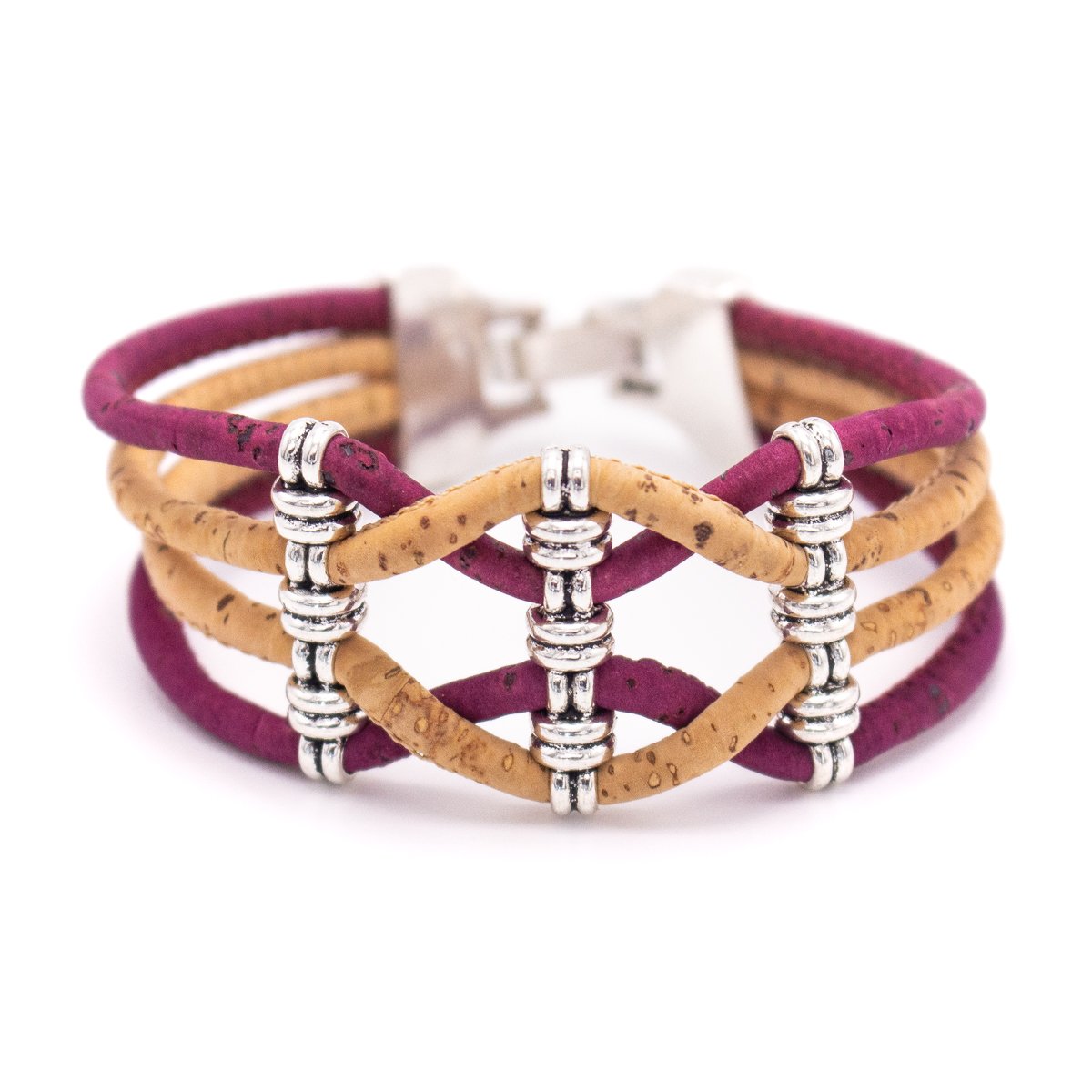 Angelco Accessories cork weave bracelet