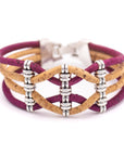 Angelco Accessories cork weave bracelet