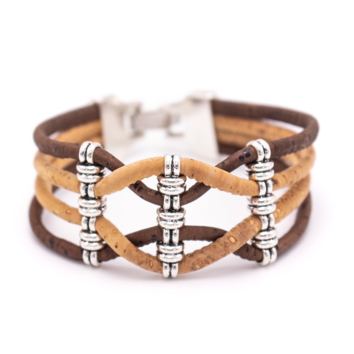 Angelco Accessories cork weave bracelet